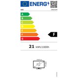 AOC monitor 60,5 cm (23,8") 24B2XDM 1920x1080 75Hz va 4ms vga dvi 3H NTSC72% adaptivesysnc | Shoptok.si