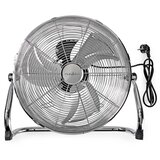 Nedis FNFL10CCR40 - Podni ventilator 80W/230V sjajni hrom | Eponuda.com