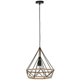 visilica retro victoria (60 w, d x š x v: 280 x 280 x 1.500 mm, crno-smeđe, E27)
