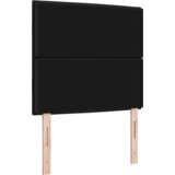 vidaXL led uzglavlje s linijskim dizajnom crno 80 cm tkanina | shoptok.hr