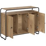  Komoda Hrast artisan 102 x 35 x 75 cm Konstruirano drvo - Hrast artisan 102 x 35 x 75 cm | shoptok.hr