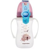 Canpol Sleepy Koala Easy Start Anti-Colic Bottle Pink 3m+ dječja bočica protiv grčeva 240 ml za otroke | shoptok.hr