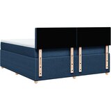  Krevet s oprugama i madracem plavi 180x200 cm od tkanine | shoptok.hr
