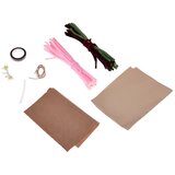 DIY kreativni komplet za izradu buketa cvijeća od tkanine JAPANSKA TRE&amp;Scaron;NJA ZA5867 Slike