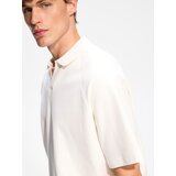 Reserved Predimenzionirana polo-majica - krem | shoptok.hr
