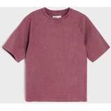 Sinsay Pamučna oversize majica s efektom pranja | shoptok.hr