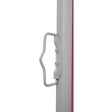  Uvlačiva bočna tenda za terasu 140 x 500 cm crvena | shoptok.hr