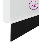  Samoljepljivi pečati za vrata 2 kom. 100 cm Aluminijski legura Bijela | Shoptok.si
