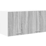 vidaXL viseći ormarić s policom zidne riga siva sonoma 80 x 31 x 40 cm | shoptok.hr