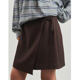 OLAF WRAP SKIRT Smeđa | shoptok.hr