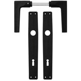 Bane Sekulić Kvaka+štit ključ PVC crna /47555 Cene