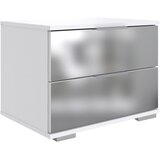 CARRYHOME nočna omarica, bela | Shoptok.si