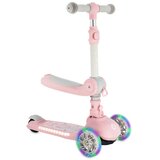 Momi Romobil guralica DEBE 2u1, ružičasti | Shoptok.si