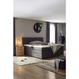 Mömax Postelja Boxspring Plura, Antracit, 180x200 | Shoptok.si