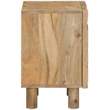  Ručno rađeni noćni ormarić Tamnije smeđi teak 40 x 30 x 45 cm | shoptok.hr