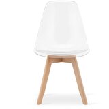  KITO stolica prozirna / prirodne noge x 1 | shoptok.hr