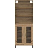  Highboard Umjetnički hrast 69,5 x 34 x 180 cm | shoptok.hr