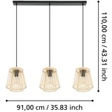 Eglo 43853 - viseći luster hykeham na kablu 3xE27/40W/230V | Eponuda.com
