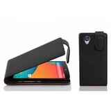Cadorabo Ohišje, združljivo z LG Google NEXUS 5 v oksidna črna - Zaščitni ovitek v obliki flipa iz teksturiranega umetnega usnja, (20559297) | Shoptok.si