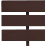  Za krevet od masivne borovine tamnosmeđi 120 x 200 cm | shoptok.hr