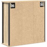  Kupaonski zidni ormarić s ogledalom sonoma hrast 50x21x60 cm | Eponuda.com
