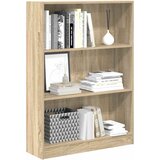  Regal za knjige boja hrasta 80x24x109 cm od konstruiranog drva | Eponuda.com