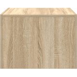  Stolić za kavu boja hrasta 50x50x35 cm konstruirano drvo | shoptok.hr