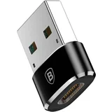 OTG adapter (CAAOTG-A01) - Type-C ženski na USB muški - Plug & Play - 3A - crni