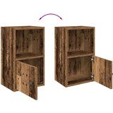 vidaXL Knjižna omara starinski les 31x24x52 cm inženirski les | Shoptok.si