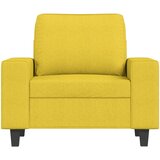  Fotelja Svjetložuta 60 cm od tkanine | shoptok.hr
