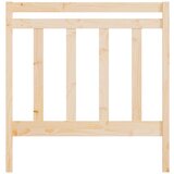 Uzglavlje za krevet 106 x 4 x 100 cm od masivne borovine | shoptok.hr