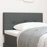  LED vzglavnik s gumbi, temno sivo, 100 cm, blago, (22052963) Cene