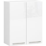 AKORD VISIČNI KUHINJSKI KABINET OLIVIA V 60cm BELE-BELE SIJAJNE H720, (21713628) Cene