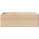 vidaXL Lesena škatla s pokrovom 40x30x13 cm trdna borovina | Shoptok.si