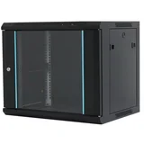 rack orman nazidni, 12U, 600x600, staklena vrata