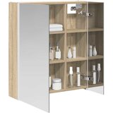  Kupaonski ormar s ogledalom Sonoma hrast 63,5 x 15,5 x 70 cm | shoptok.hr