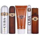 Cuba gold darilni set toaletna voda 100 ml + vodica po bitju 100 ml + gel za prhanje 200 ml + deodorant 200 ml + toaletna voda 35 ml za moške | Shoptok.si