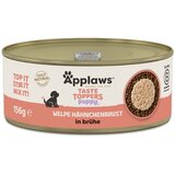  Ekonomično pakiranje Applaws Puppy Taste Toppers u temeljcu 24 x 156 g - Pileća prsa | shoptok.hr