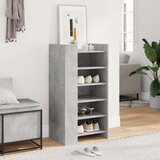 vidaXL Ormarić za cipele boja betona 52x37,5x100 cm konstruirano drvo | shoptok.hr