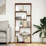 vidaXL Pregrada / regal za knjige boja drva 67 x 25 x 161,5 cm drveni | shoptok.hr