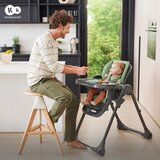 Kinderkraft stol za hranjenje Tummie grey | Shoptok.si