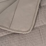 Ixia Sivorjavo prešito pregrinjalo 180x260 cm – | Shoptok.si