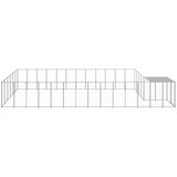  Kavez za pse srebrni 22,99 m² čelični | shoptok.hr