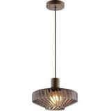 Brilliant visilica na sajli lyn 1xE27/20W/230V prečnik 28 cm braon/dimljeno braon Cene