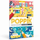 Poppik Poster za bojenje: Na moru
