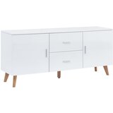 vidaXL Komoda MDF 160x40x70 cm bela Cene