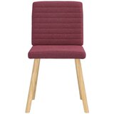 Jedilni stoli 4 kosi vinsko rdeče blago, (21828349) | Shoptok.si
