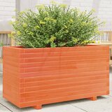 Vrtna sadilica voštano smeđe boje 90x40x49,5 cm od borovine | shoptok.hr