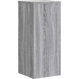 vidaXL Stojalo za rastline 2 kosa siva sonoma 30x30x70 cm inž. les | Shoptok.si