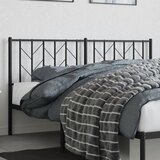 vidaXL Metalno uzglavlje crno 160 cm | shoptok.hr